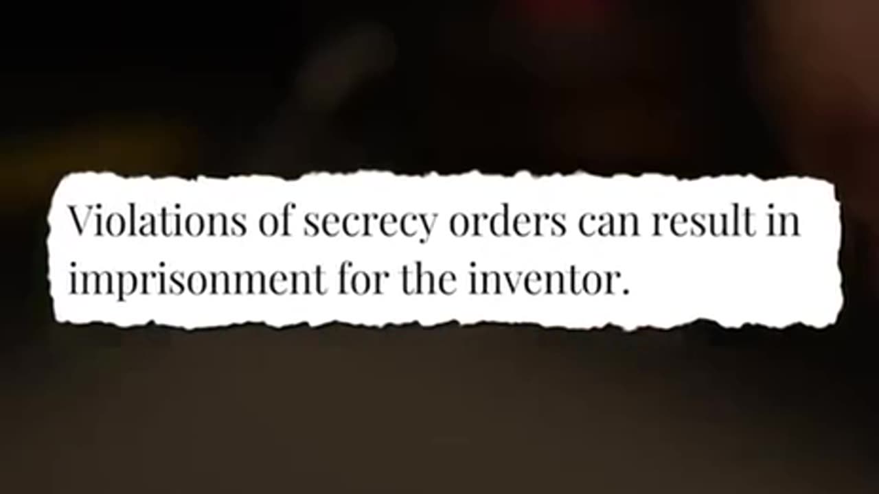 6,000 Secret Patents…