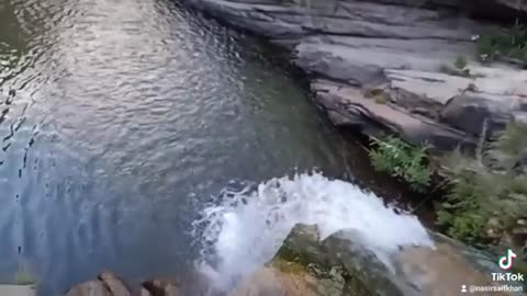 Relaxing water fall ... nature