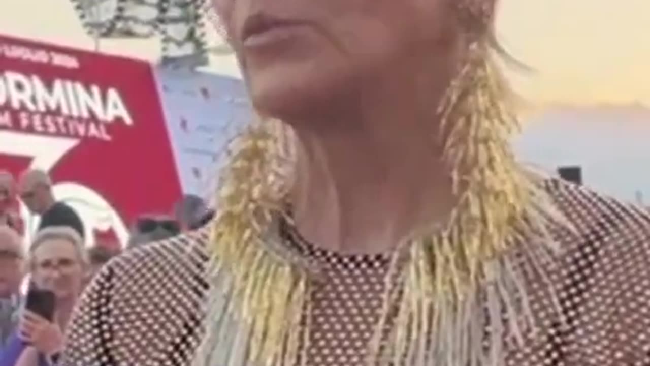 Sharon Stone vows to flee to Europe if Trump wins in 2024.