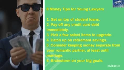 6 Money Tips for Young Lawyers