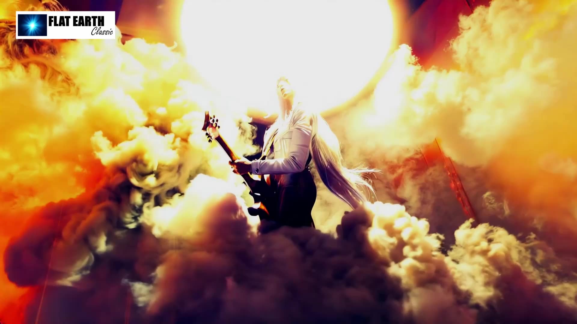 FLAT EARTH Classic From Hell to Heaven [Guitar Solo] (Udio, Kling