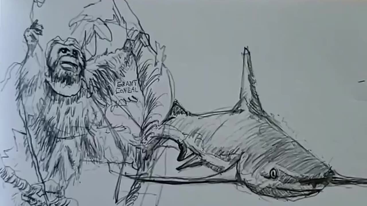 Sketching from a Documentary
