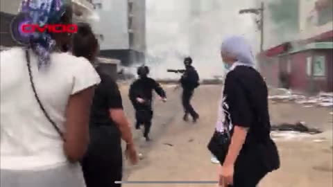 Dangerous Fight Breaks Out In France! The Police Vs. Civilians!