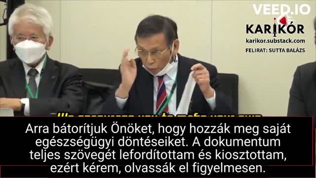 Dr. Masanori Fukushima az oltások káros hatásaira figyelmeztet