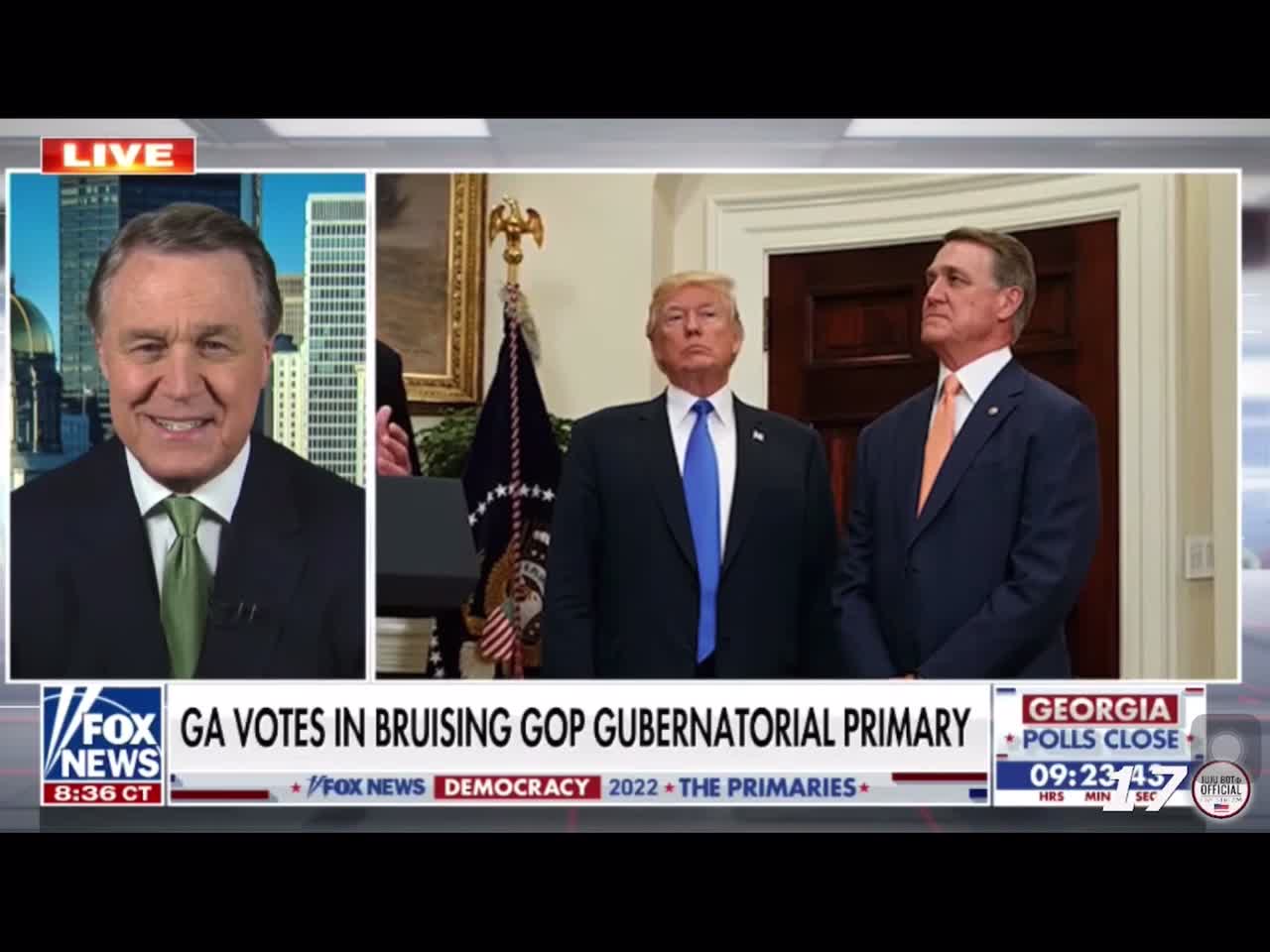 David Perdue full interview on primary election day.