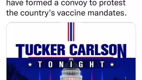 Tucker Carlson, Freedom Convoy