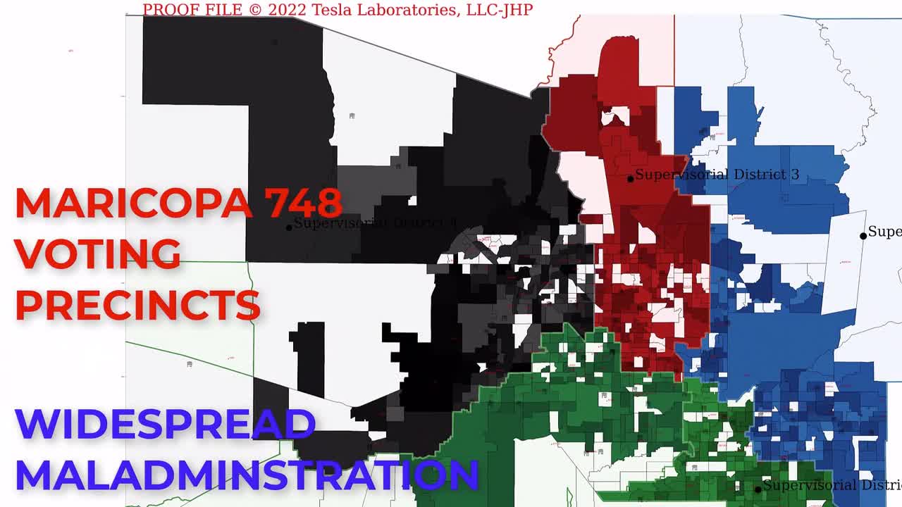 Predetermined algorithms caused widespread election fraud in Maricopa County