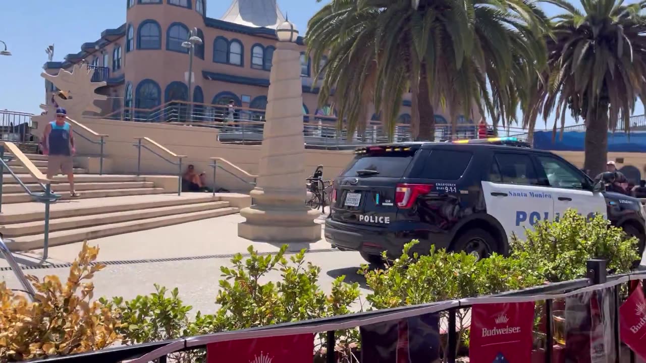 At least 3 people stabbed on the beach near the Santa Monica Pier