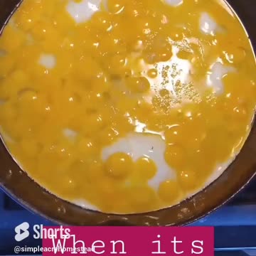 When it's my turn to cook.