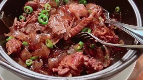 20221108 吃老鸡粉条炖蘑菇