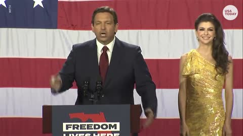 GOV. RON DESANTIS. About election.