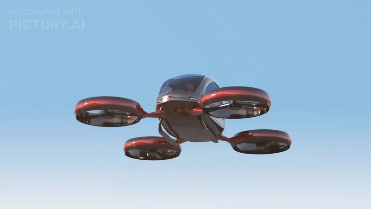 EVTOL drone glimps