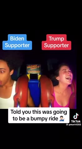 Biden supporter versus trump supporter