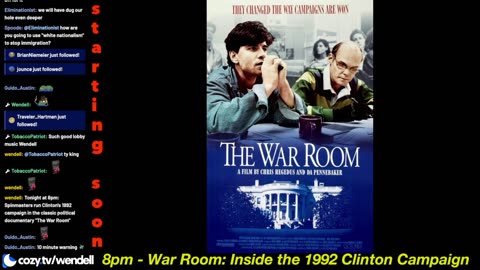 War Room: Inside the 1992 Clinton Campaign Part 1 of 2