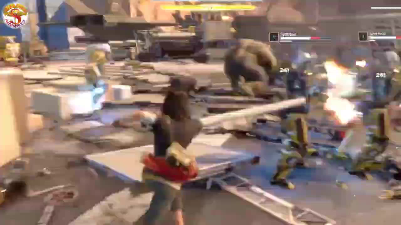 Marvel's Avengers Hulk CHASES Ms. Marvel Scene HD