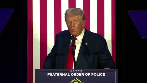 Donald Trump endorsed by Fraternal Order of Police FULL SPEECH!👍