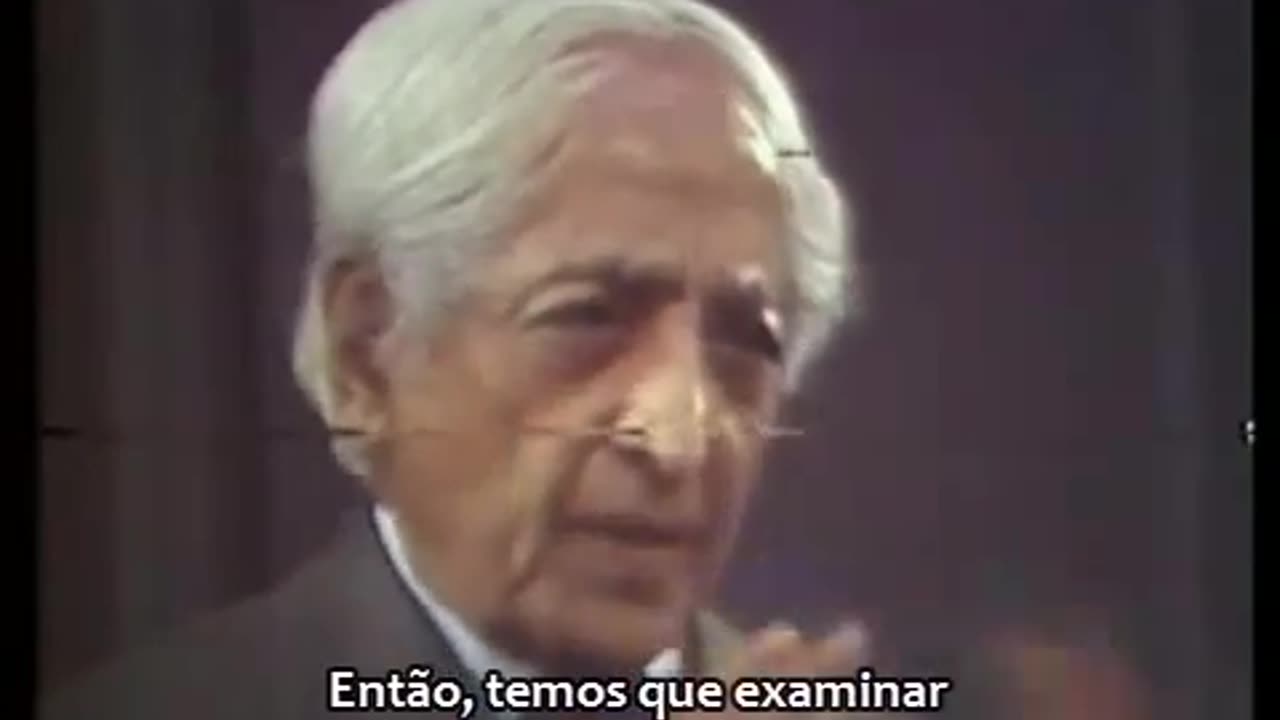 O pensamento e o tempo são a raiz do medo - 1981 - Jiddu Krishnamurti