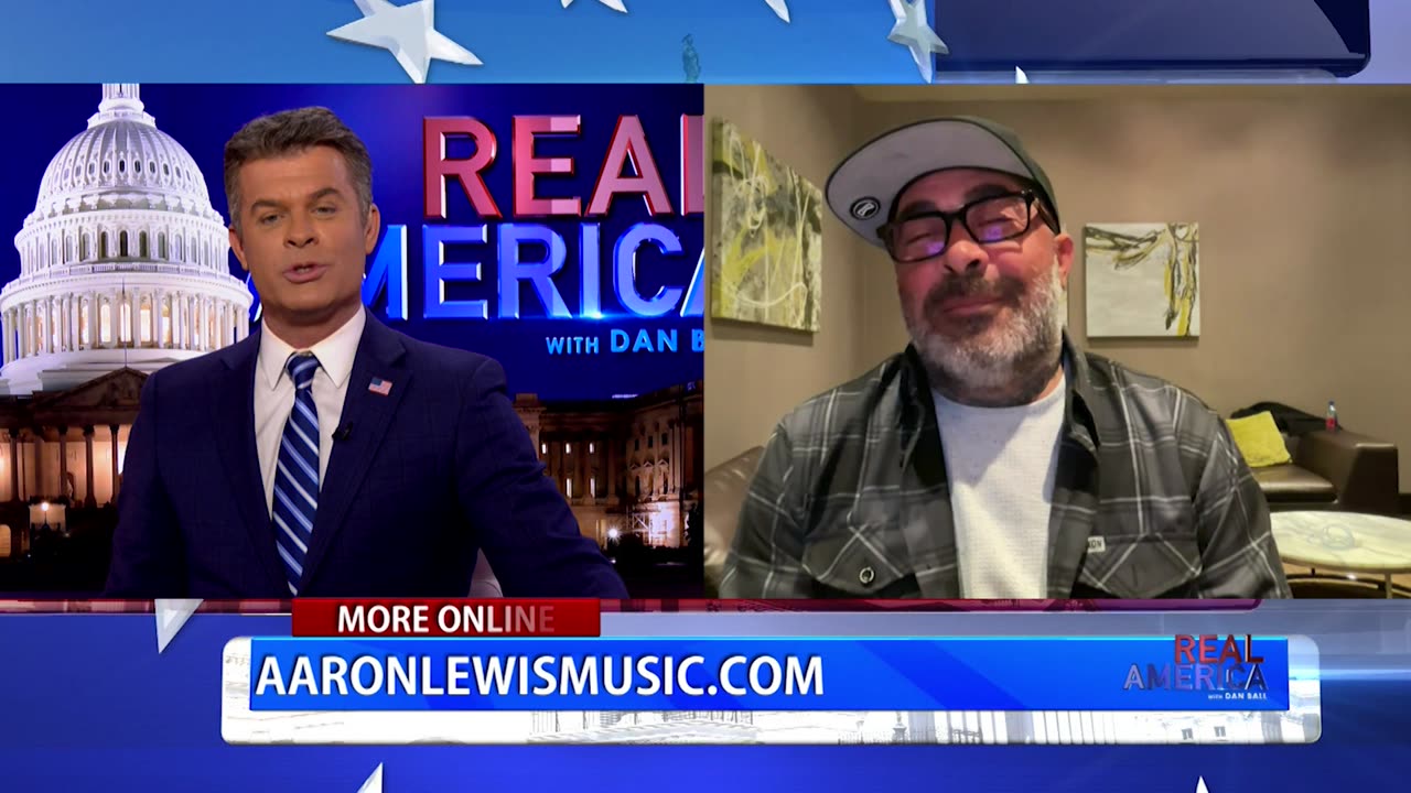 REAL AMERICA -- Dan Ball W/ Aaron Lewis, Aaron Talks His New Single & Album!, 2/2/24