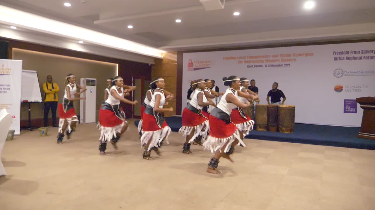 Rwanda culture troop dance