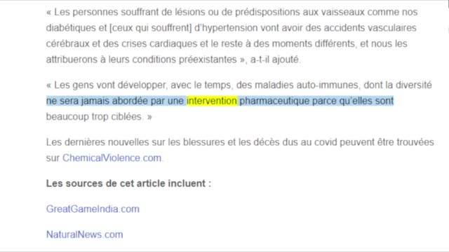CRIME PARFAIT, LE VACCIN EST UN POISON SUPERBEMENT CONÇU, IM