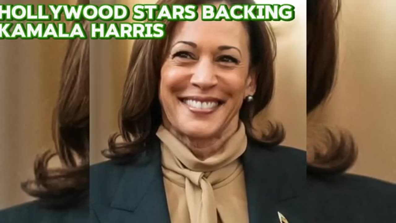 Hollywood stars big Donors to Harris