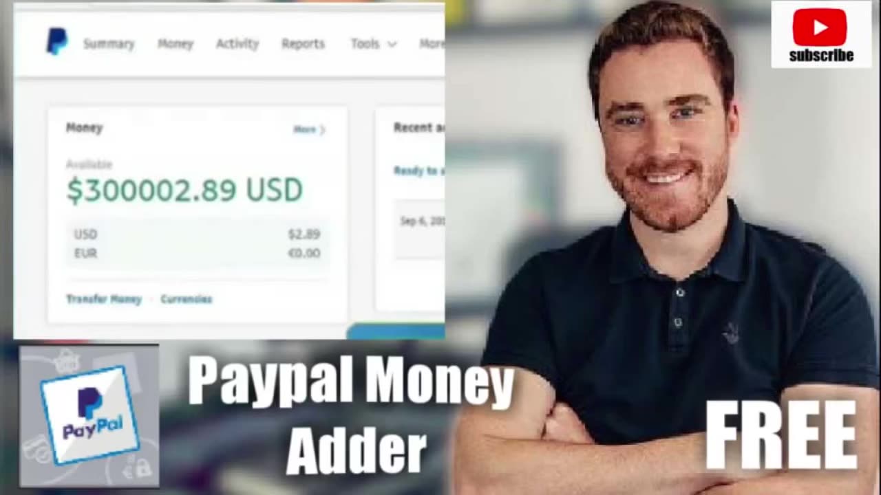 PayPal Free Money PayPal Money Adder Generator 2024/2023 #hack No Human Verification