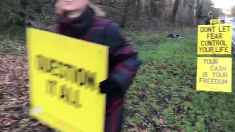 Colchester spreading the truth to the masses this morning 🙌🏻