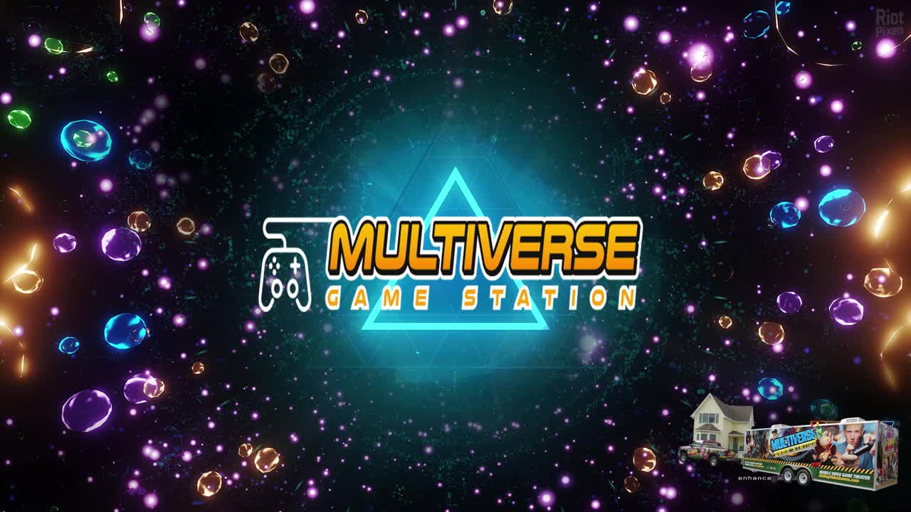 Multiverse Game Station's Video Game Truck in action