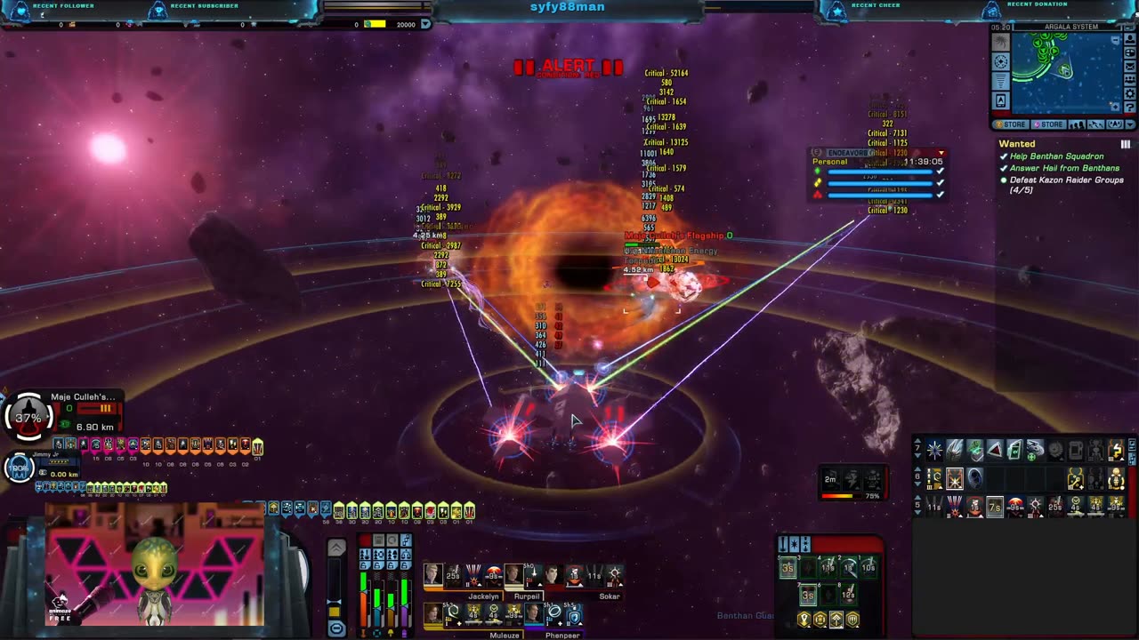 syfy88man Game Channel - STO - THE TAMARIAN DEEP SPACE CRUISER Build Short Video