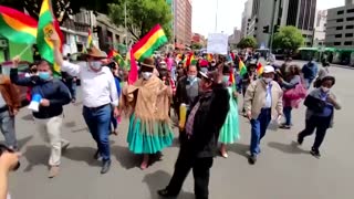 Protests flare up in Bolivia over controversial law