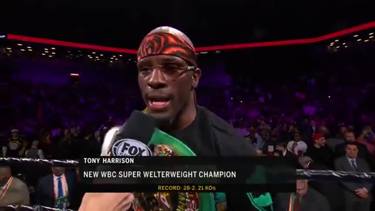 Tonny Harrison takes down jermell charlo