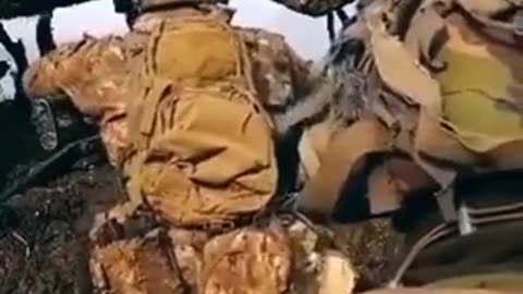 A Russian sniper hit a soldier of the UA Army when he was setting up a firing position.