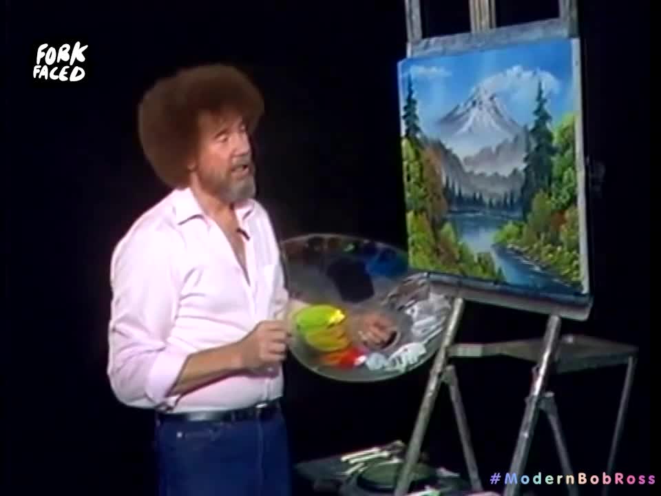 Bob Ross - Modernized