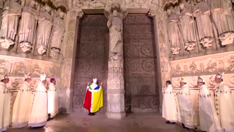 Bells ring through Paris as Notre-Dame re-opens its doors