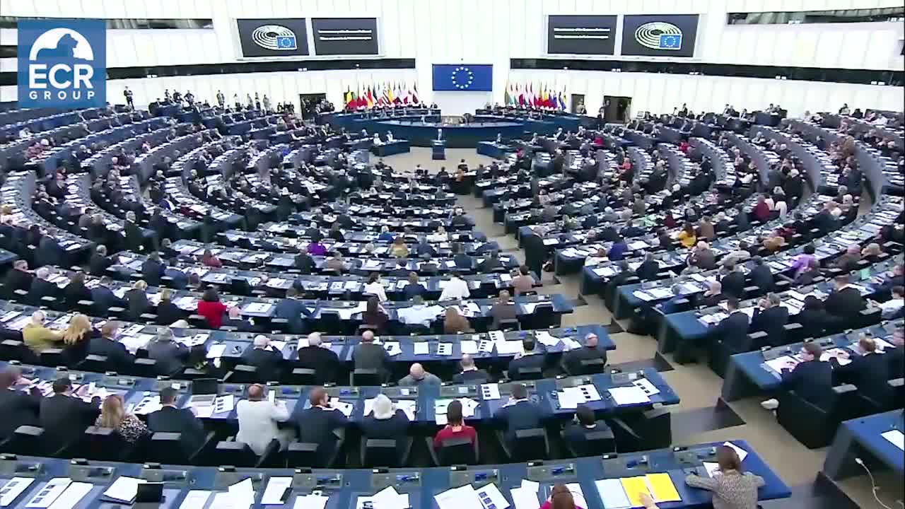 EU 🇪🇺- PROF: RYSZARD LEGUTKO: "Two minutes of truth, of bitter truth" in the European Parliament