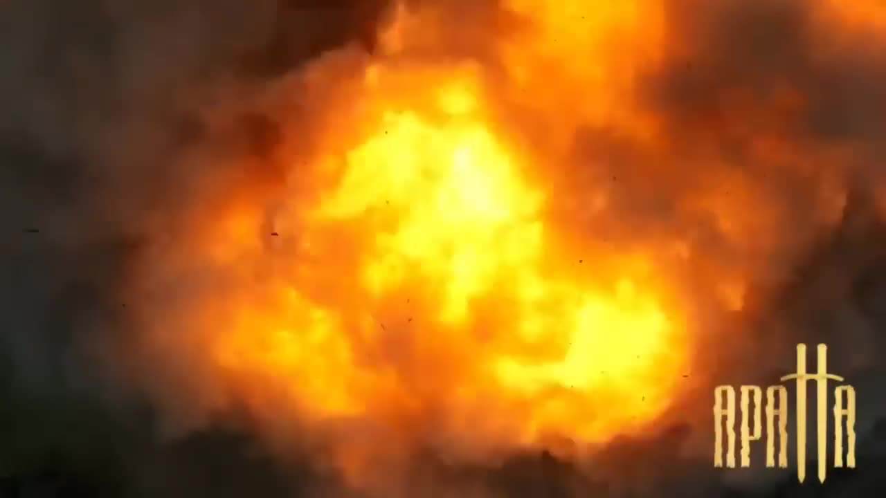 Impressive explosion