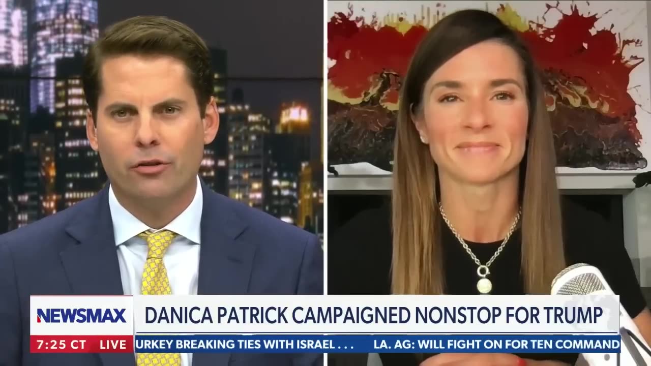 Danica Patrick her support for Donald Trump and Politics