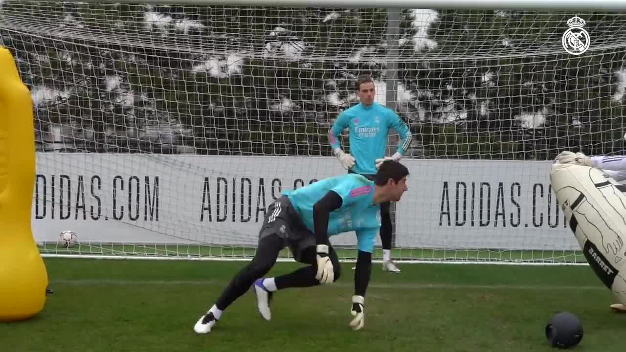 Train like a Real Madrid goalkeeper.