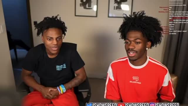 Lil Nas X and IShowSpeed Talk About Andrew Tate