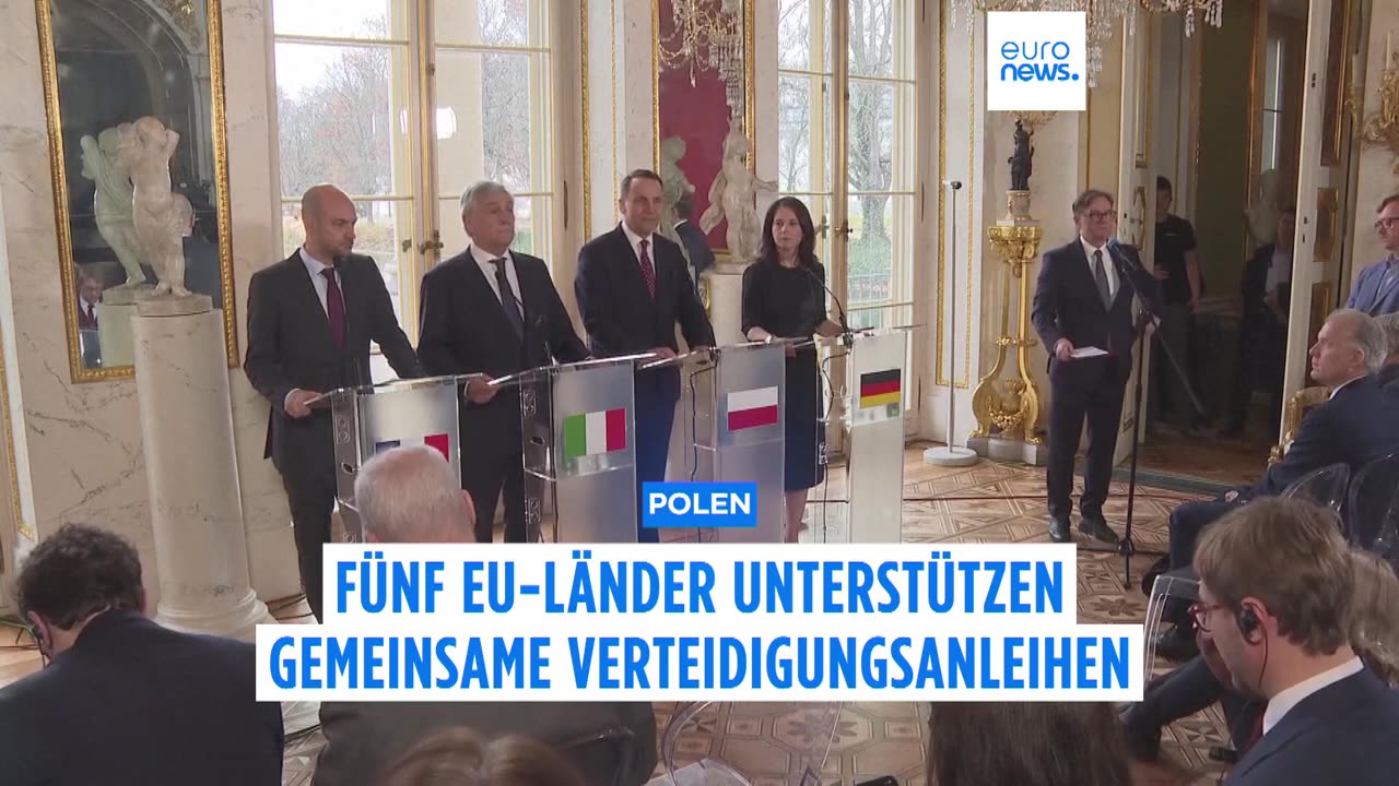 Die größten EU-Länder unterstützen gemeinsame Verteidigungsanleihen, um Russland zu stoppen