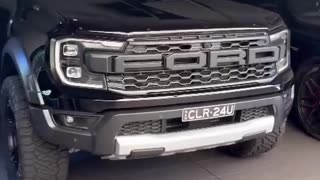 Ford F-150 Raptor Custom LED Rego Keytag showcase! 🖤🔗