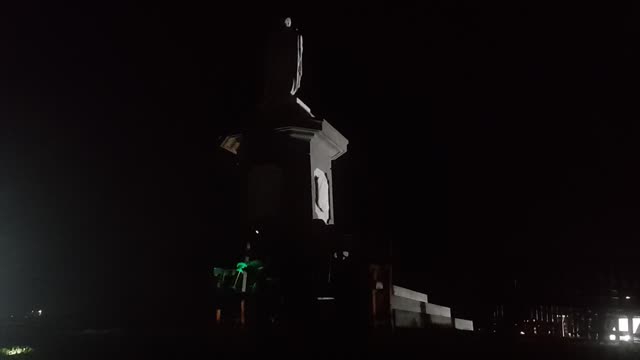 Making a coffee at Prince Albert's monument. WALES. Night vlog