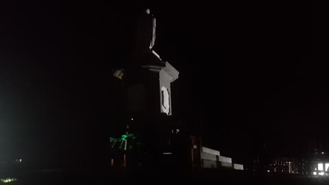 Making a coffee at Prince Albert's monument. WALES. Night vlog
