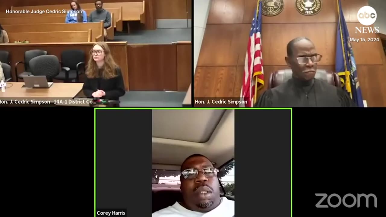 Man with suspended license ordered to turn himself in after joining Zoom court hearing while driving