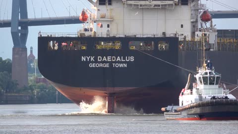 Maneuvering Techniques for a 366m Long Container Ship 2023