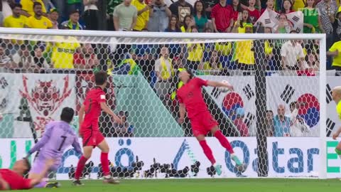 Samba boys turn on the style Brazil v Korea Republic FIFA World Cup Qatar 2022