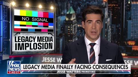 Jesse Watters: Mainstream Media woke up in a bodybag on Election Day.