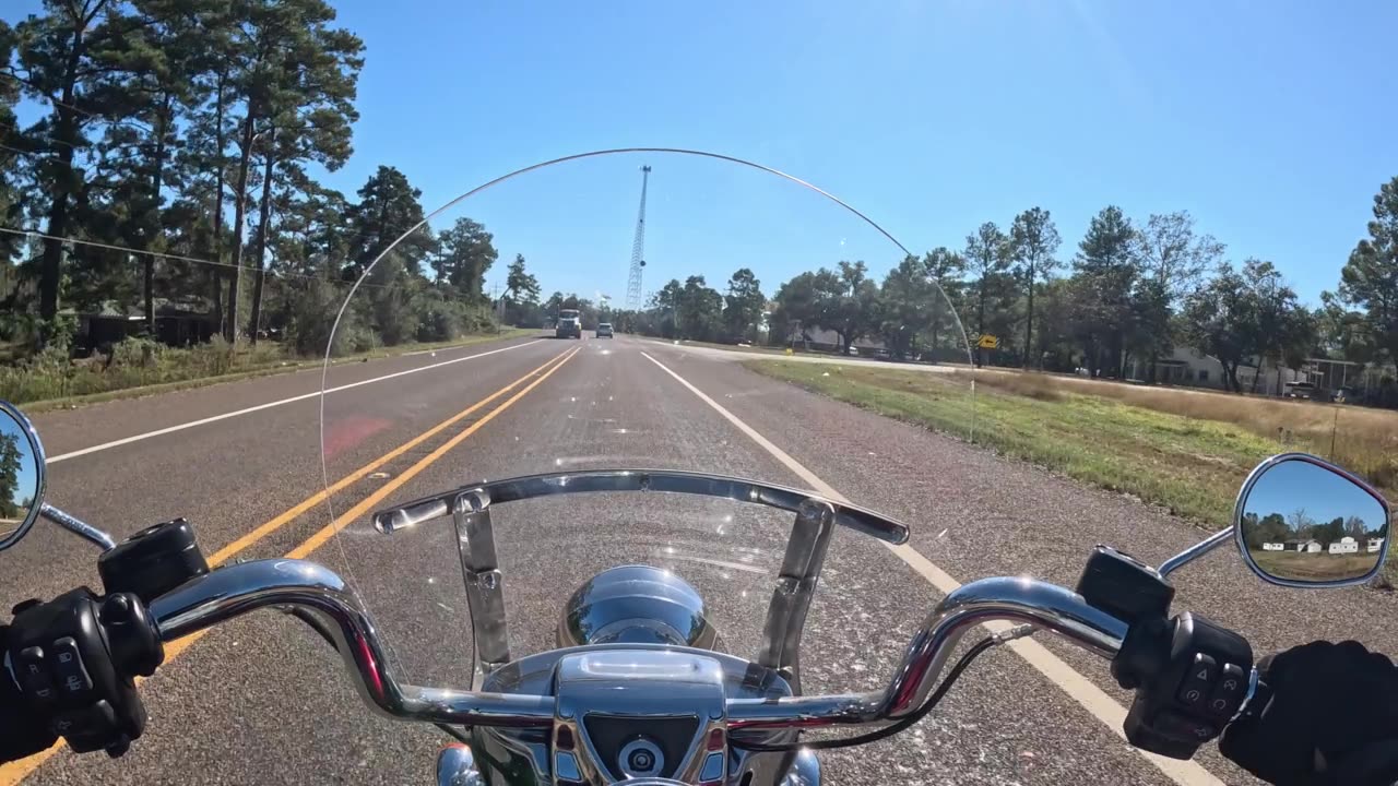 Let's ride from Woodville through The Big Thicket Part 1