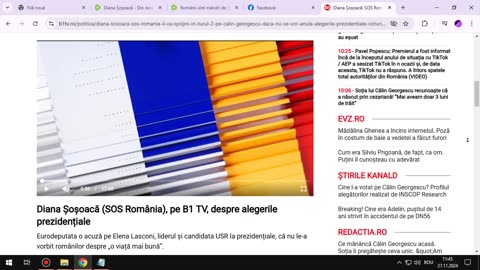 S.O.S România îl va sprijini în turul 2 pe Călin Georgescu, dacă...