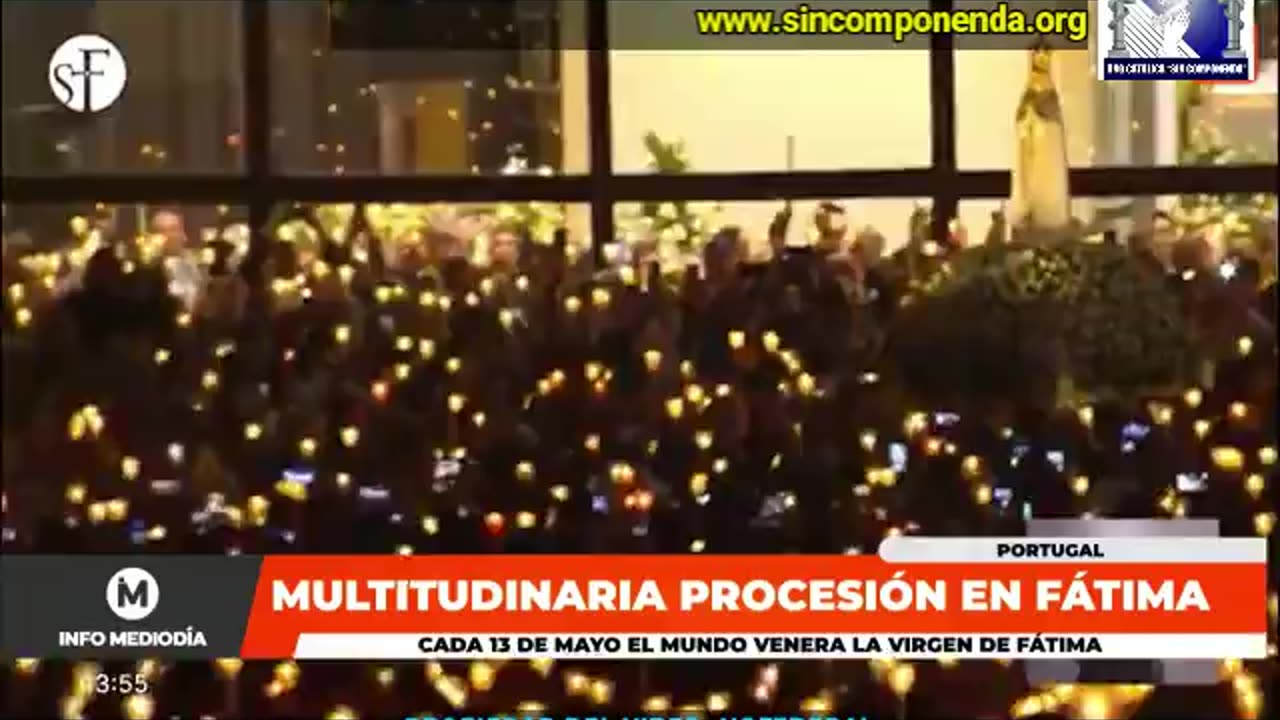 ASÍ CELEBRARON A LA VÍRGEN DE FÁTIMA EN PORTUGAL